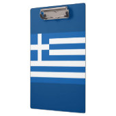 ギリシャ国旗 クリップボード (左)
