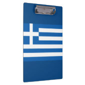 ギリシャ国旗 クリップボード (右)