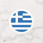 ギリシャ国旗 コンフェッティ (スモール正面)