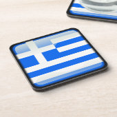 ギリシャ国旗 コースター (左側)