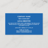 ギリシャ国旗・コート・オブ・アームズ、ギリシャ国旗 名刺 (裏面)