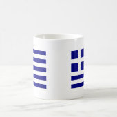 ギリシャ国旗 コーヒーマグカップ (中央)