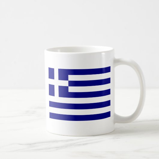 ギリシャ国旗 コーヒーマグカップ (右)