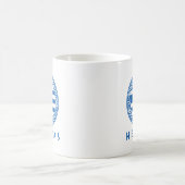 ギリシャ国旗 コーヒーマグカップ (中央)