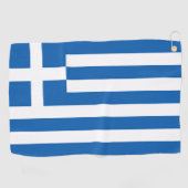 ギリシャ国旗 ゴルフタオル (横)