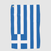 ギリシャ国旗 ゴルフタオル (正面)