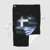 ギリシャ国旗 ゴルフタオル (インサイチュ)