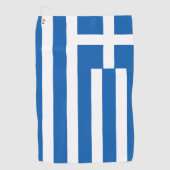 ギリシャ国旗 ゴルフタオル (正面)
