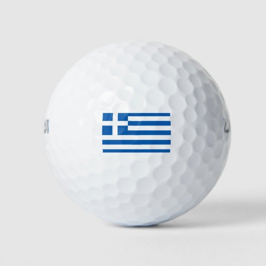 ギリシャ国旗 ゴルフボール (正面)