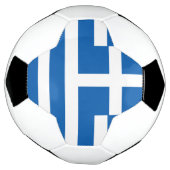 ギリシャ国旗 サッカーボール (回転)