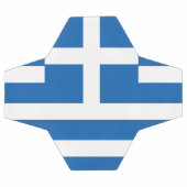 ギリシャ国旗 サッカーボール (フラット)