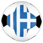 ギリシャ国旗 サッカーボール (回転)