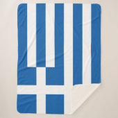 ギリシャ国旗 シェルパブランケット (正面)