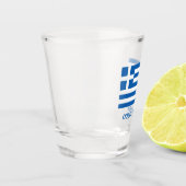 ギリシャ国旗 ショットグラス (左)