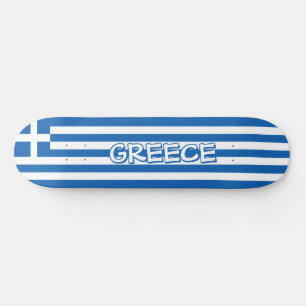 ギリシャ国旗 スケートボード