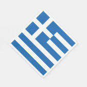 ギリシャ国旗 スタンダードランチョンナプキン (角)