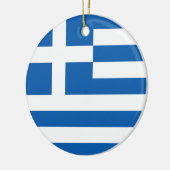 ギリシャ国旗 セラミックオーナメント (左)