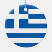 ギリシャ国旗 セラミックオーナメント (裏面)