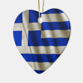 ギリシャ国旗 セラミックオーナメント (左)