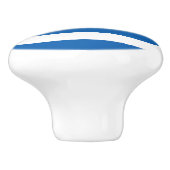 ギリシャ国旗 セラミックノブ (側面)
