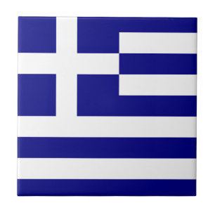 ギリシャ国旗 タイル