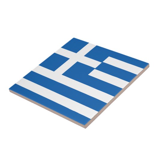 ギリシャ国旗 タイル (側面)