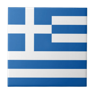 ギリシャ国旗 タイル