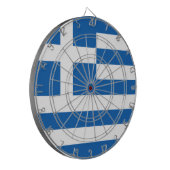 ギリシャ国旗 ダーツボード (正面左)