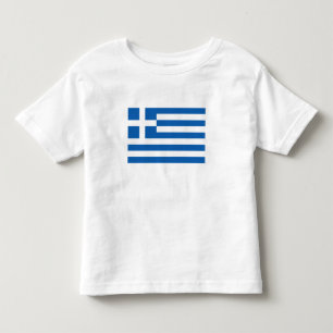 ギリシャ国旗 トドラーTシャツ