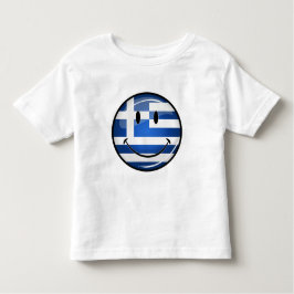 ギリシャ国旗 トドラーTシャツ