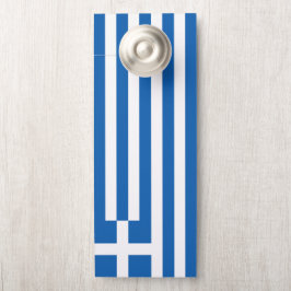 ギリシャ国旗 ドアノブサイン