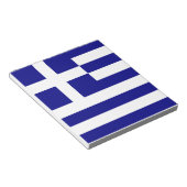 ギリシャ国旗 ノートパッド (アングル)
