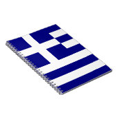 ギリシャ国旗 ノートブック (右側)