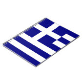 ギリシャ国旗 ノートブック (左側)