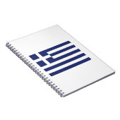 ギリシャ国旗 ノートブック (右側)