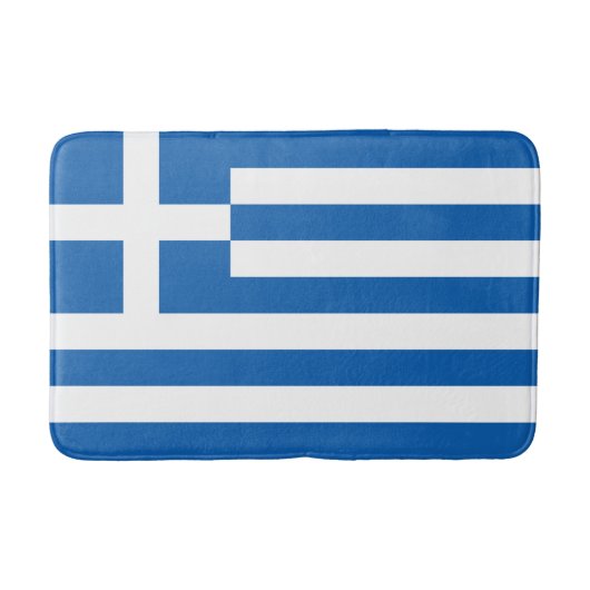 ギリシャ国旗 バスマット (正面)