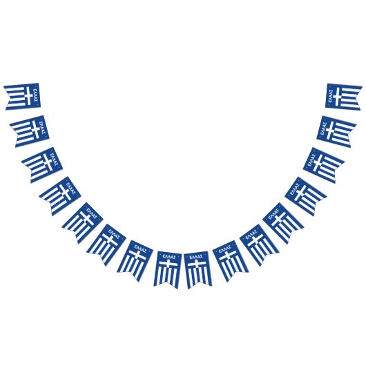 ギリシャ国旗 バンティングフラッグ (全)