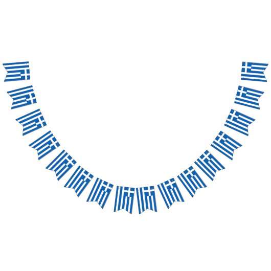 ギリシャ国旗 バンティングフラッグ (全)