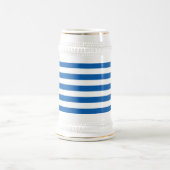 ギリシャ国旗 ビールジョッキ (中央)