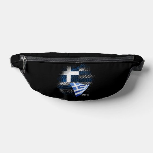ギリシャ国旗 ファニーパック (レイダウン)