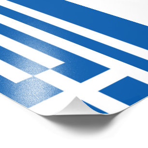 ギリシャ国旗 フォトプリント