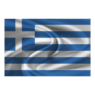 ギリシャ国旗 フォトプリント           