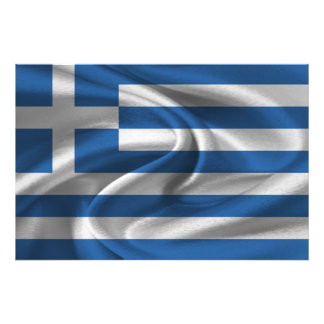 ギリシャ国旗 フォトプリント