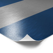 ギリシャ国旗 フォトプリント            (角)