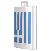 ギリシャ国旗 フラスク (左)