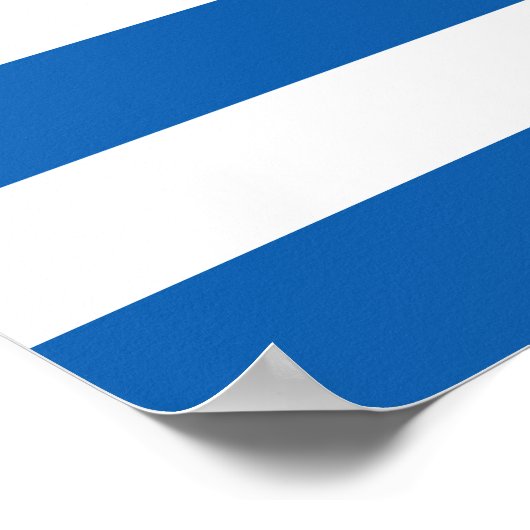 ギリシャ国旗 ポスター (角)