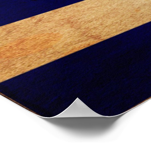 ギリシャ国旗 ポスター (角)