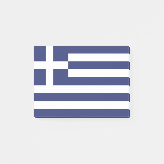 ギリシャ国旗 ポストイット (正面)