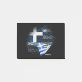 ギリシャ国旗 ポストイット (正面)