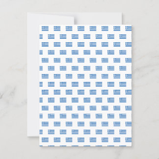 ギリシャ国旗 ポストカード